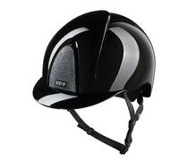 Casque d'équitation KEP Smart Nova Star Metal Polish Noir M (51/58 cm)