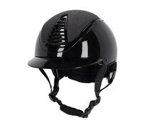Casque d'équitation QHP Glendale Noir 51/55 cm