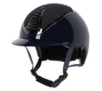 Casque d'équitation QHP Memphis Bleu 57/59 cm
