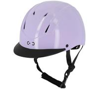 Casque d'équitation Riding World Topy Violet M/L (55/59 cm)