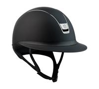 Casque d'équitation Samshield Miss Shadowmatt 5 Crystals 2.0 Noir M (55/58 cm)