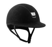 Casque d'équitation Samshield Miss Shield Premium Alcantara 2.0 Noir M (55/58 cm)