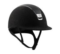 Casque d'équitation Samshield Shadow Premium Alcantara 2.0 Noir S (52/56 cm)