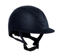 Casque d'équitation visière polo femme Equestro Apocalypse Bleu S (52/54 cm)