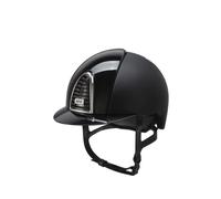 Casque d'équitation visière standard KEP Cromo 2.0 Textile/Polish Noir M (51/58 cm)