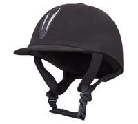 Casque d'équitation visière standard Premiere Aspire Classic - noir - 54 52