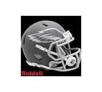 Casque des Philadelphia Eagles Riddell Replica Mini Speed Style Slate Alternate