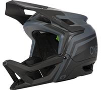 Casque descente ONEAL TRANSITION FLASH V.23 gris-noir XL