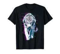 Casque Design Animal Tigre Mignon T-Shirt