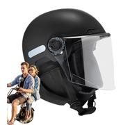 Casque d'hiver pour Hommes, Casque de vélo de Rue - Casque Chaud de Protection hivernale - Casques de Sports de Neige, Casque de vélo Chaud, de Snowboard pour Hommes, Protection auditive amovib