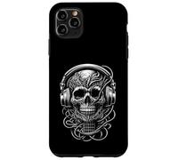 Casque DJ Crâne EDM Festival Rave Music Coque pour iPhone 11 Pro Max