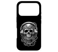 Casque DJ Crâne EDM Festival Rave Music Coque pour iPhone 17 Pro