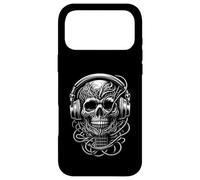 Casque DJ Crâne EDM Festival Rave Music Coque pour iPhone 17 Pro Max