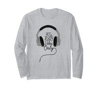 Casque DJ R&B Vibes Only Music des années 90 Manche Longue