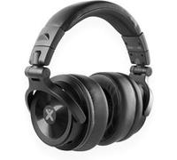 Casque DJ Vonyx HDX200BK Filaire Pro Haut-parleurs 50mm Noir Noir