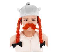 Casque d'Obélix - Accessoire sous licence officielle pour Gaulois de bande