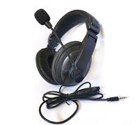 Casque d'ordinateur de bureau 750, casque de jeu filaire avec microphone à réduction du bruit, prise simple/double pour PC (trou unique)