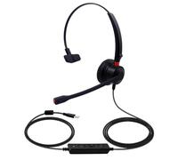 Casque d'ordinateur filaire USB avec microphone, réduction du bruit, contrôle du volume, suppression de la sourdine, centre d'appel, opérateur téléphonique, casque simple face pour PC