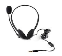 Casque d'ordinateur filaire USB - Casque USB avec réduction du bruit - Casques filaires pour centres d'appels | Casque connecté à l'ordinateur avec microphone anti-bruit, casque d'ordinateur USB pour