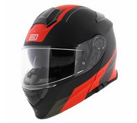 Casque d'origine Delta Basic Division rouge noir mat - Taille M - Modular fli...