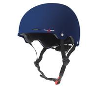 Casque double certifi Triple Eight Gotham pour skateboard, vlo, patinage roulettes, tailles pour adultes et adolescents, bleu mat petit/moyen