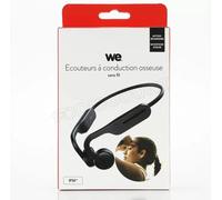 Casque Ecouteurs sans fil Bluetooth à conduction osseuse WE (Noir)