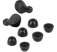 CASQUE - ÉCOUTEURS ZENATERRA-6 embouts compatibles Jabra Elite 75T/65T/Active, mousse, 3 tailles S/M/L, noir