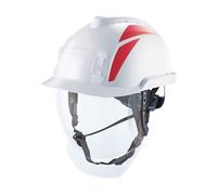 Casque électricien MSA V-GARD 950 non ventilé avec écran GVF1A-C0A05H0-000