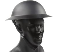 Casque en acier Wwii Mk-2 British Ww2 Expedition Casques avec doublure en cuir et couvercle de pot anglais Réplique d'équipement militaire