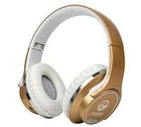 Casque + enceinte my deejay twist gold 2 en 1 pliable bluetooth / micro sd /autonome Noir