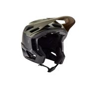 Casque Enduro Dropframe Pro Runn Ce Vert FOX Racing Tracé À L'Mountain