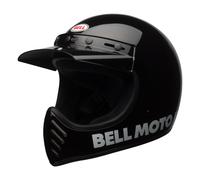 Casque Enduro Dual Road BELL MOTO-3 Classic Noir Poli