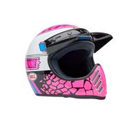 Bell Moto Moto-3 Deathspray Full Face Helmet Rose L