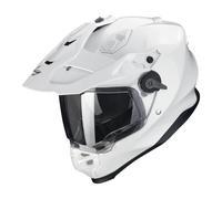 Casque Enduro Dual Road SCORPION ADF-9000 AIR SOLIDE Blanc Perle