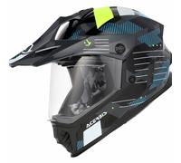 Casque Enduro Enfant ACERBIS Rider Junior Noir/Jaune Fluo