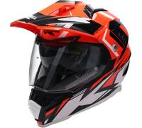 Casque enduro KAPPA KV-30 EVO GRAIER orange brillant-noir L