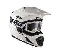 Casque Enduro LEATT ADV 7.5 Polymer Blanc Noir Avec Masque 2.5