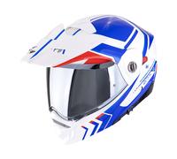 Casque Enduro Scorpion ADX-2 (Blanc/Bleu/Rouge) Taille: M (57)