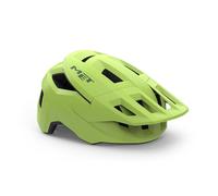 Casque Enduro Shelter Ultra Lime Mat MET Trail All Mountain