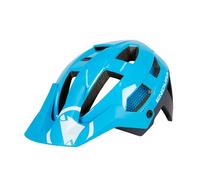 Casque endura singletrack bleu electrique
