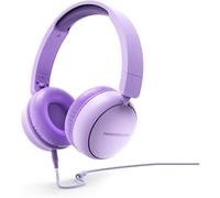 Energy Sistem UrbanTune - Casque (Plastique 100 % recyclé, Câble amovible, Microphone, Assistant vocal) - Mauve