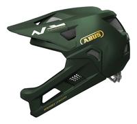 ABUS MTB-Helm YouDrop FF - Casque Fullface pour enfants et adolescents - pour l'initiation au VTT - avec mentonnière amovible