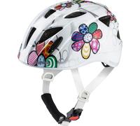 Casque enfant ALPINA XIMO FLASH blanc-fleur 45-49cm