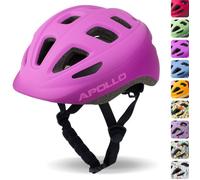 Casque Enfant Apollo - casque réglable pour trottinette, vélo, skate - Pink Fade M S
