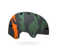 Bell Casque de vélo Unisexe pour Adolescent Span Vert Ravine Mat/Orange, S