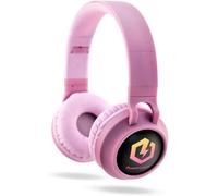 Casque Enfant Bluetooth, Casque Audio sans Fil pour Enfants, Bluetooth 5.0 Confortable Pliable Casque avec Micro intégré, Volume limité à 85db, Réglable, Micro SD Carte Slot, Lumières LED