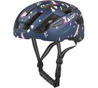 Casque enfant CAIRN Prism II - Mat Midnight Unicorn - Structure In-Mold - Aero Flow Channel - Reflectiv System 48-52 cm