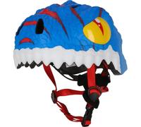 Casque enfant Crazy Safety Dino Bleu M (54/59 cm)