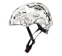 Disney Casque vélo enfant Marvel Avengers Comics Junior Taille S-M Blanc/Noir