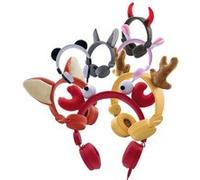 KIDYWOLF Casque Audio Enfant permettant de Partager sa Musique avec Un Volume limité de 85dB (Crabe)